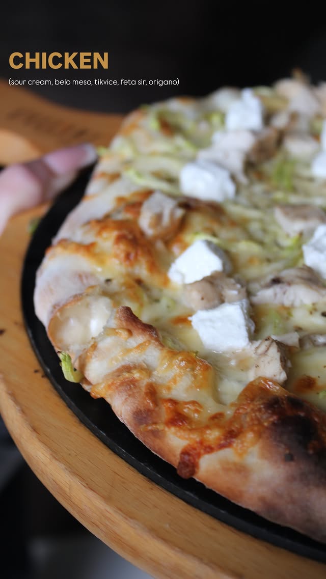 Chicken pizza